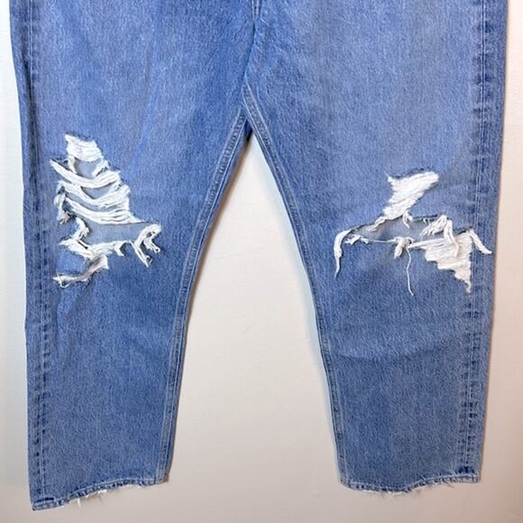NWT Agolde 90s mid rise loose fit jeans in Fallout wash - Picture 7 of 13